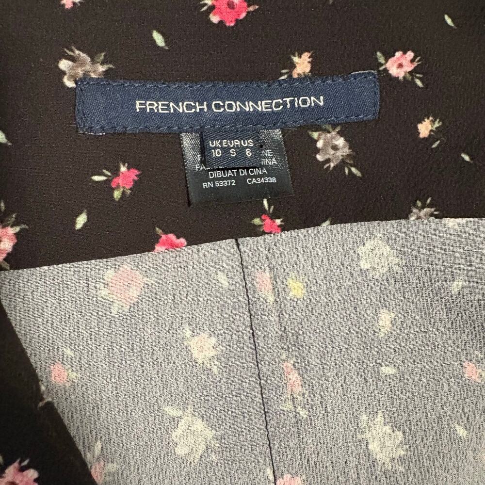 French Connection 71KPU - Bell Sleeve Floral Casual Dress - Size 6 - Picture 5 of 8